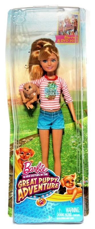 barbie great puppy adventure stacie doll